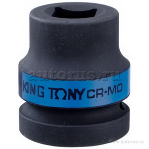 Головка торцевая ударная четырехгранная 1, 22 мм, футорочная KING TONY 851422M